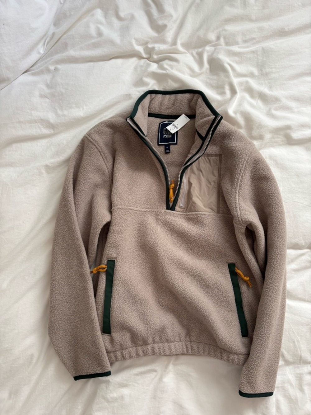 Gap Fleece Zip Up Fleece Pullover